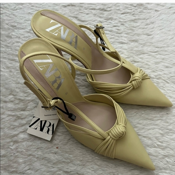 ZARA KNOTTED HEELED SHOES 🎉 - Picture 9 of 12